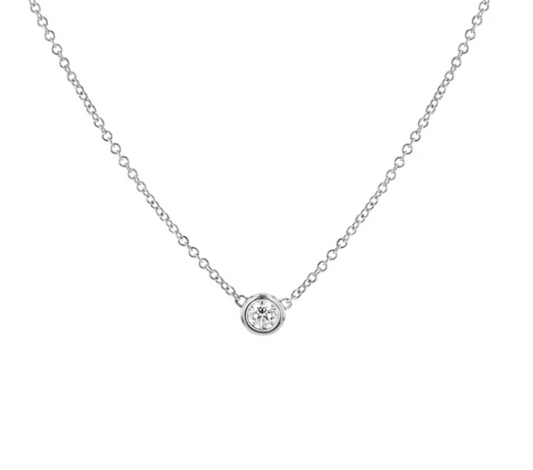 FLOATING DIAMOND WITH BEZEL *Precio por lanzamiento